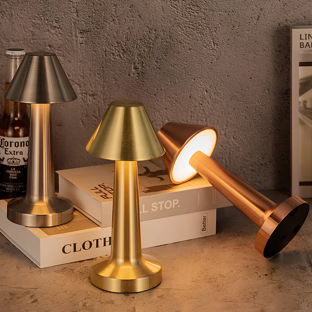 Lucen™ | Drahtlose LED-Tischlampe mit Dimmerfunktion
