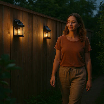 Solvane™ I LED-Wandleuchte Gartenleuchte