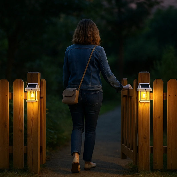 Solvane™ I LED-Wandleuchte Gartenleuchte