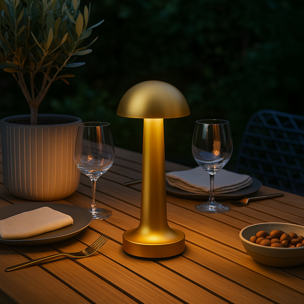 Lucen™ | Drahtlose LED-Tischlampe mit Dimmerfunktion