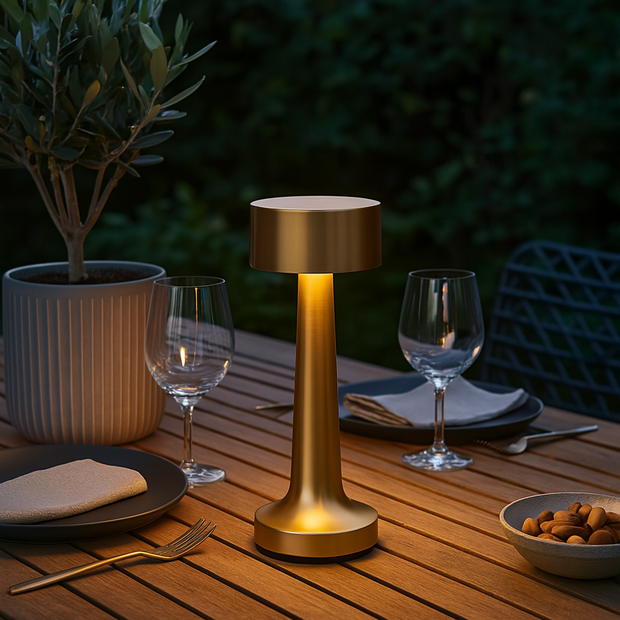 Lucen™ | Drahtlose LED-Tischlampe mit Dimmerfunktion