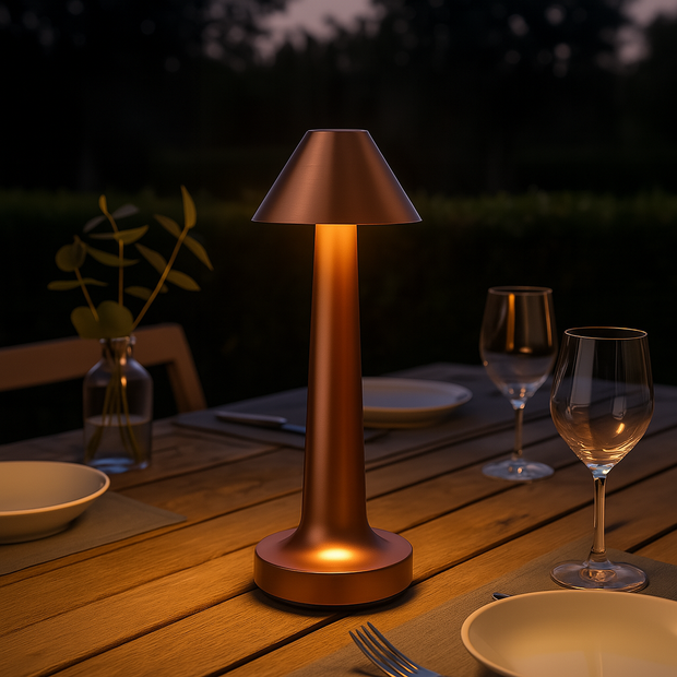 Lucen™ | Drahtlose LED-Tischlampe mit Dimmerfunktion