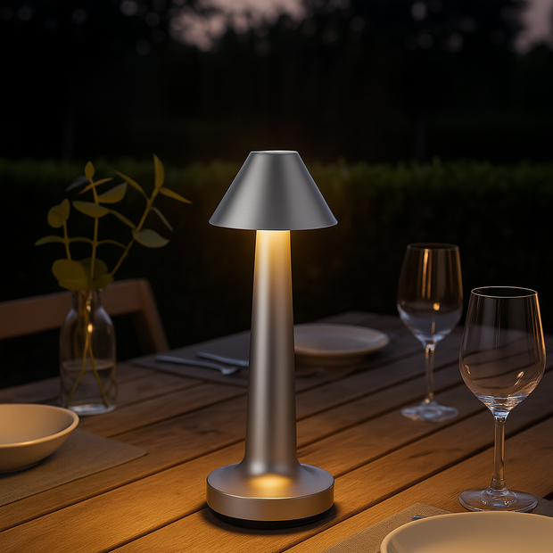 Lucen™ | Drahtlose LED-Tischlampe mit Dimmerfunktion