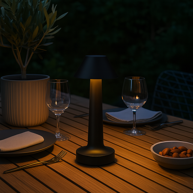 Lucen™ | Drahtlose LED-Tischlampe mit Dimmerfunktion