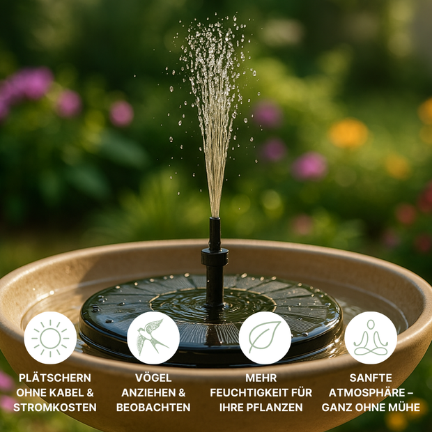 Aqualore™ | Solar-Wasserskulptur