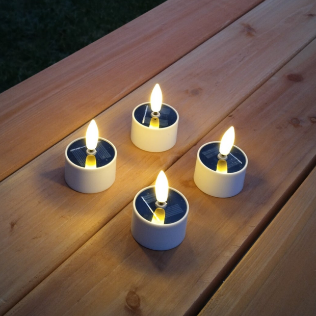 EcoFlame™ | Solar-Teelicht