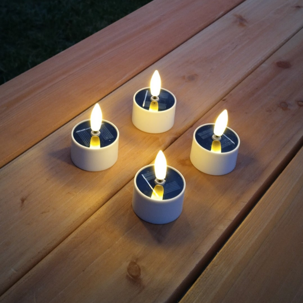 EcoFlame™ | Solar-Teelicht