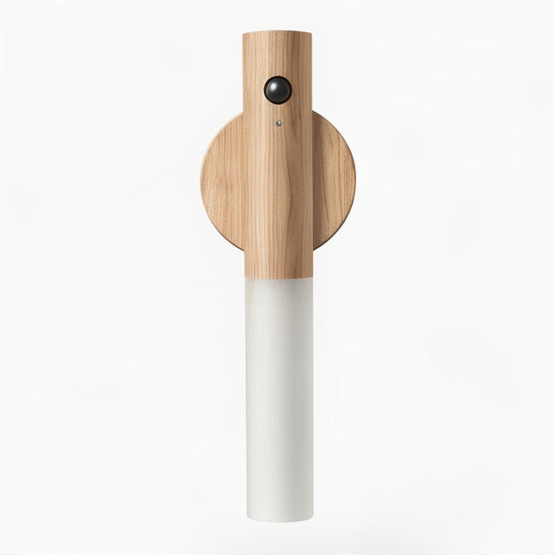 Lumora™ | Drahtlose Sensorlampe mit Holzakzent