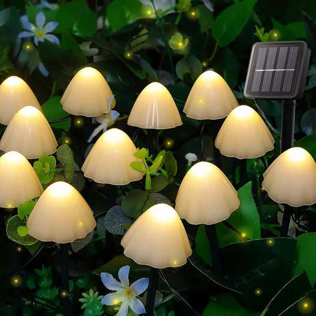 Lunashroom™ | Skandinavische Gartenbeleuchtung