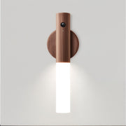 Lumora™ | Drahtlose Sensorlampe mit Holzakzent