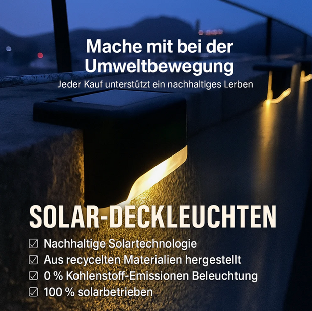 Solure™ | Selbstklebende Außenlampe mit Solarenergie
