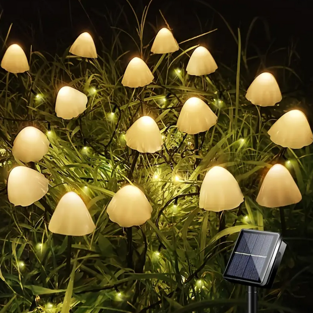 Lunashroom™ | Skandinavische Gartenbeleuchtung