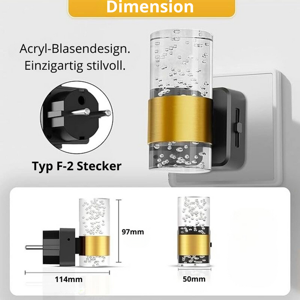 Solivra™ | Elegantes LED-Nachtlicht