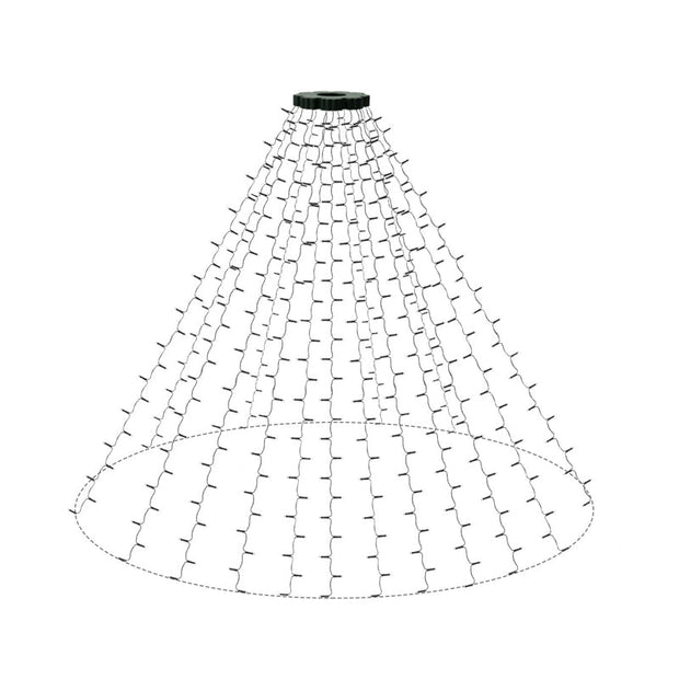 EverGlow™ | Bezaubernder Lichterwasserfall für den Weihnachtsbaum