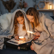 Lumora™ | Drahtlose Sensorlampe mit Holzakzent