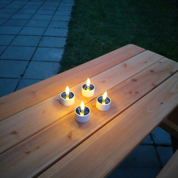 EcoFlame™ | Solar-Teelicht