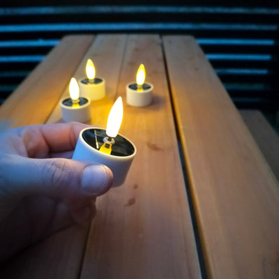 EcoFlame™ | Solar-Teelicht